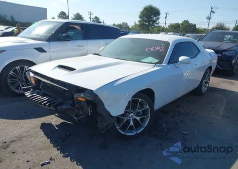 2022 Dodge Challenger Gt из США, поврежденный, VIN 2C3CDZJG2NH260098